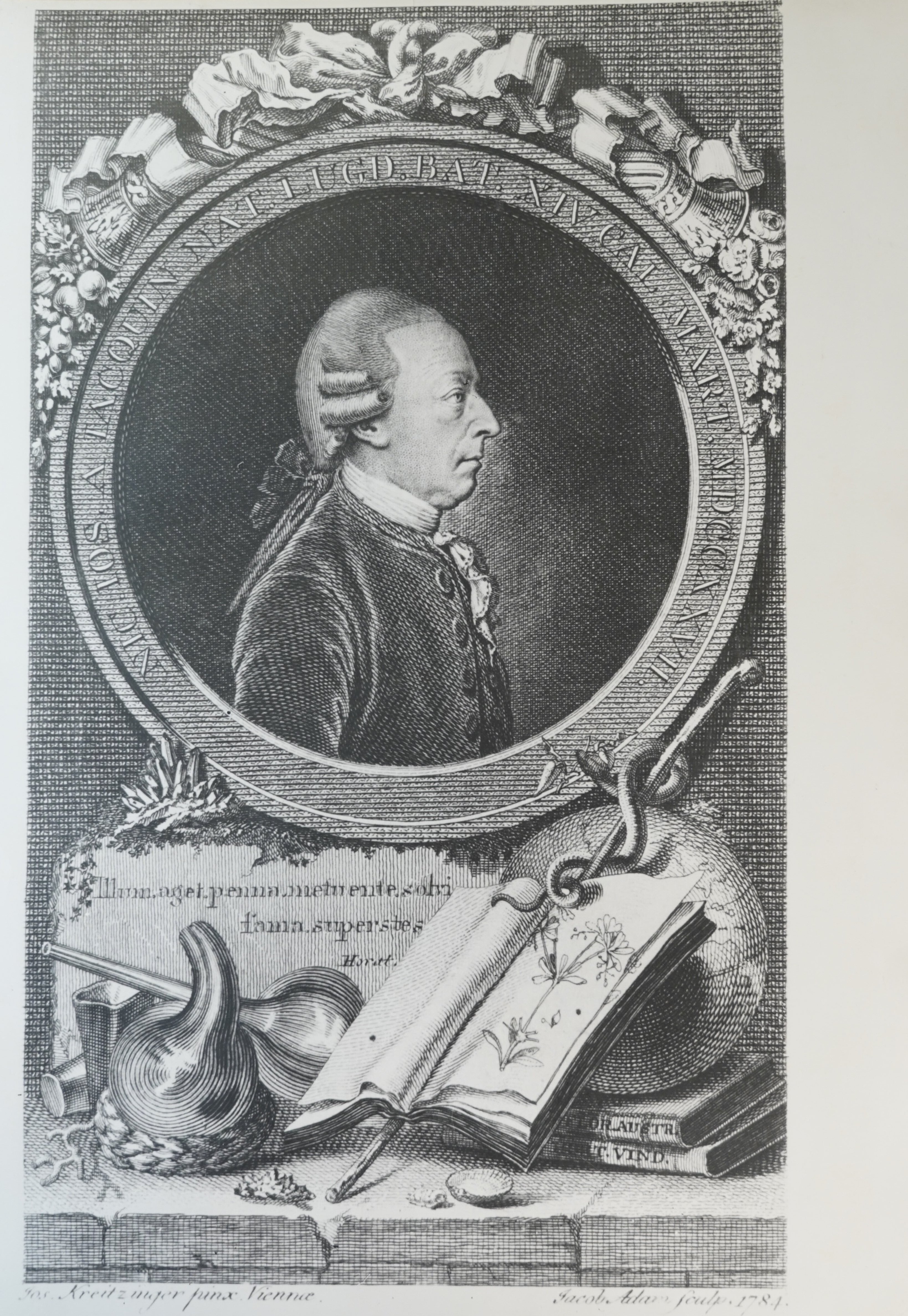 Nikolaus Joseph von Jacquin, Porträt von Nikolaus Joseph von Jacquin