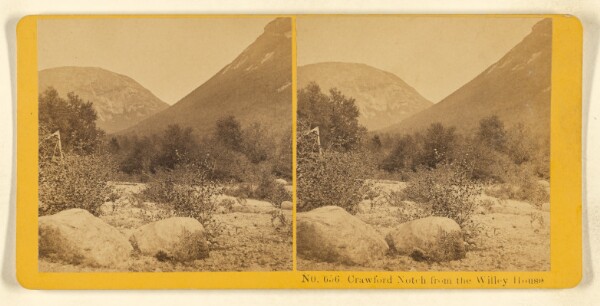 Benjamin West Kilburn, Crawford Notch from the Willey House
