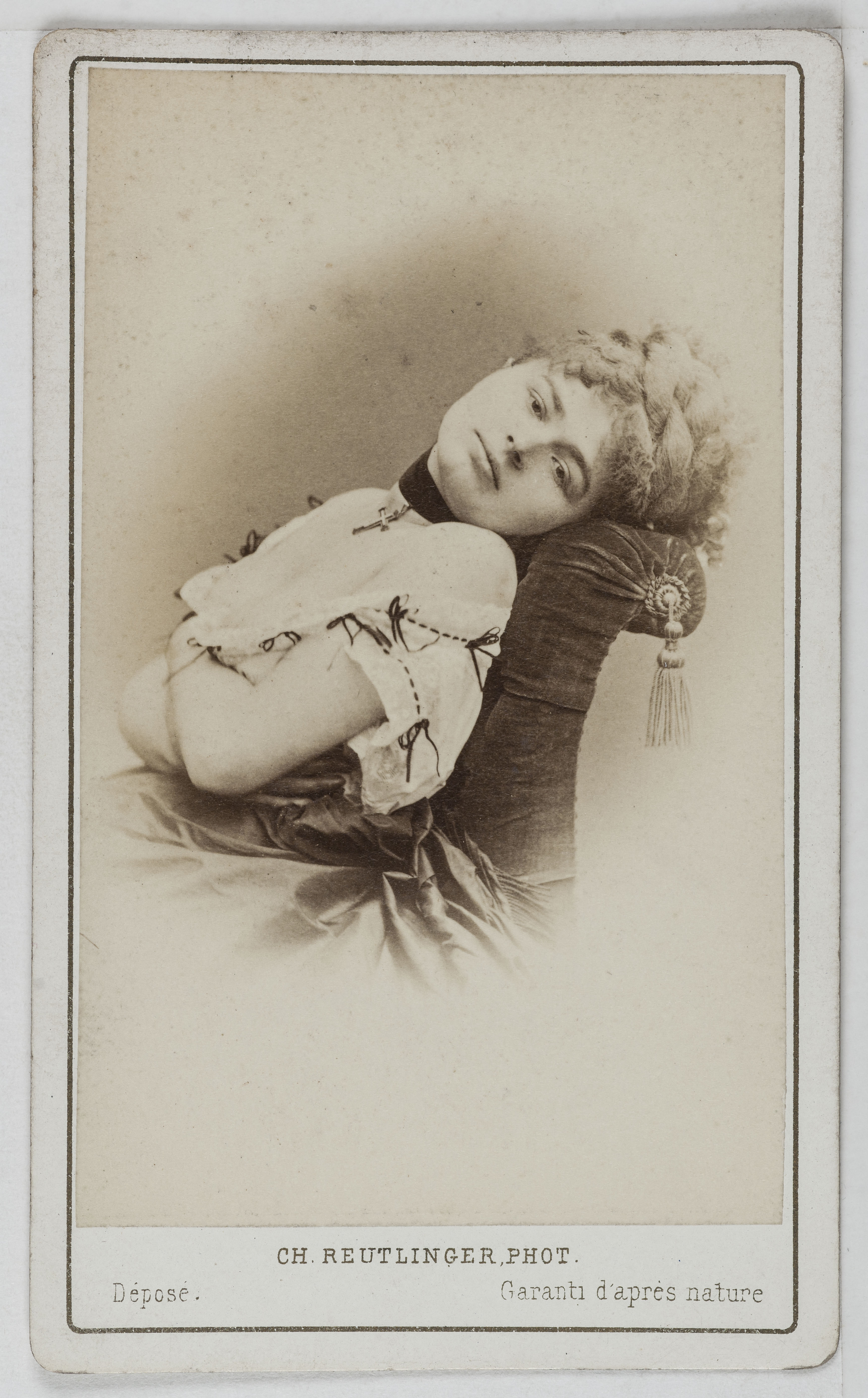 Charles Reutlinger, Portrait de Parcelle, actrice.