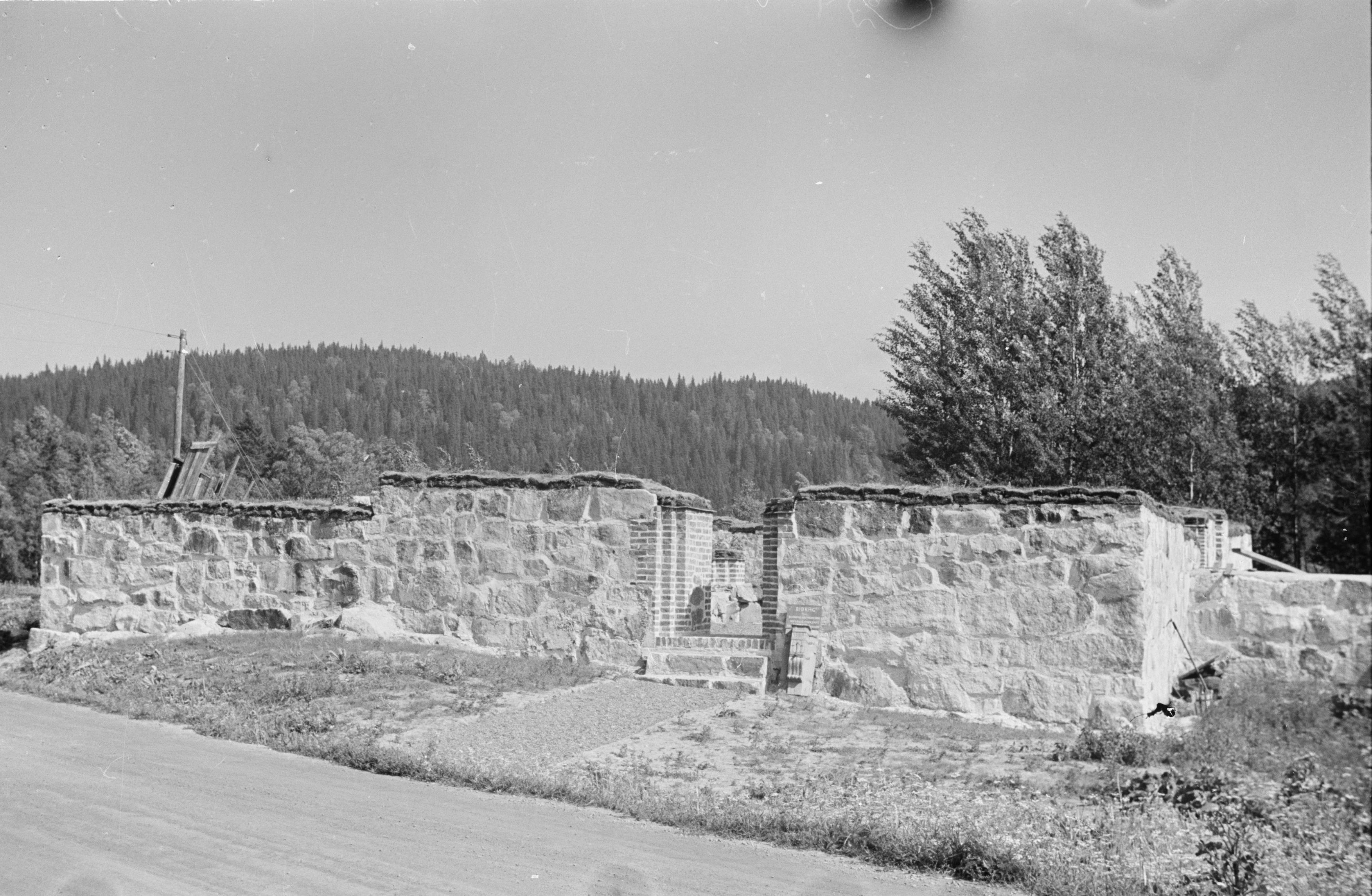 Bertil Berthelson, Nordingrå kyrkoruin
