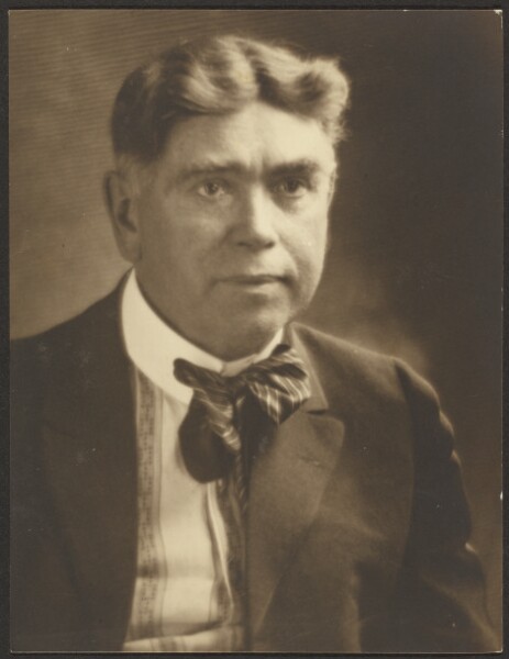 Louis Fleckenstein, [Portrait of a Man with Striped Tie]