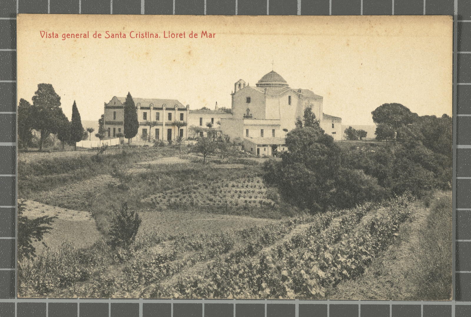 Desconegut, General view of Santa Cristina. Mar Lloret