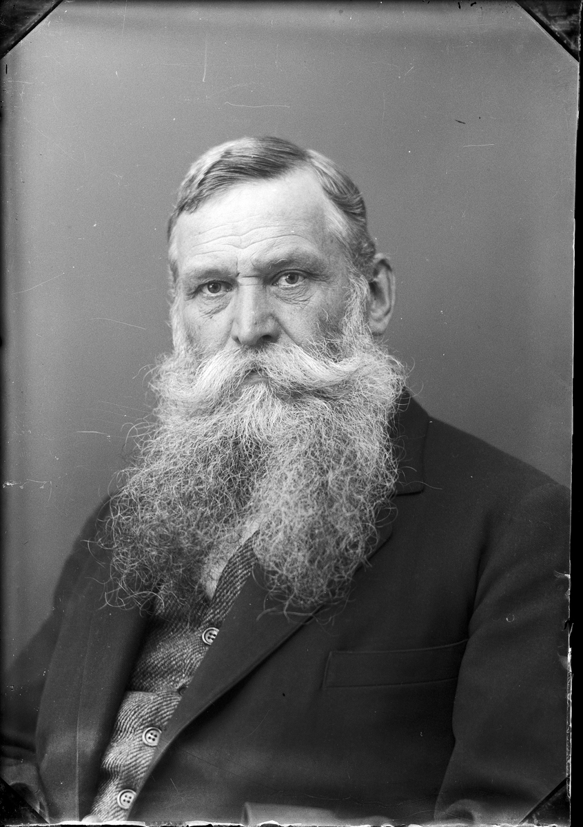 Skötsner-Edhlund, Ateljéporträtt - Per Elis Edhlund, Östhammar, Uppland