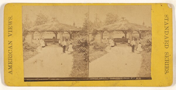 Unknown, Rustic Arbor, Prospect Park, N.Y.