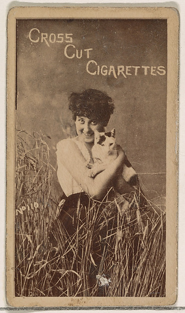W. Duke, Sons & Co., Card Number 110, Geraldine Ulmer, from the Actors and Actresses series (N145-1) issued by Duke Sons & Co. to promote Cross Cut Cigarettes