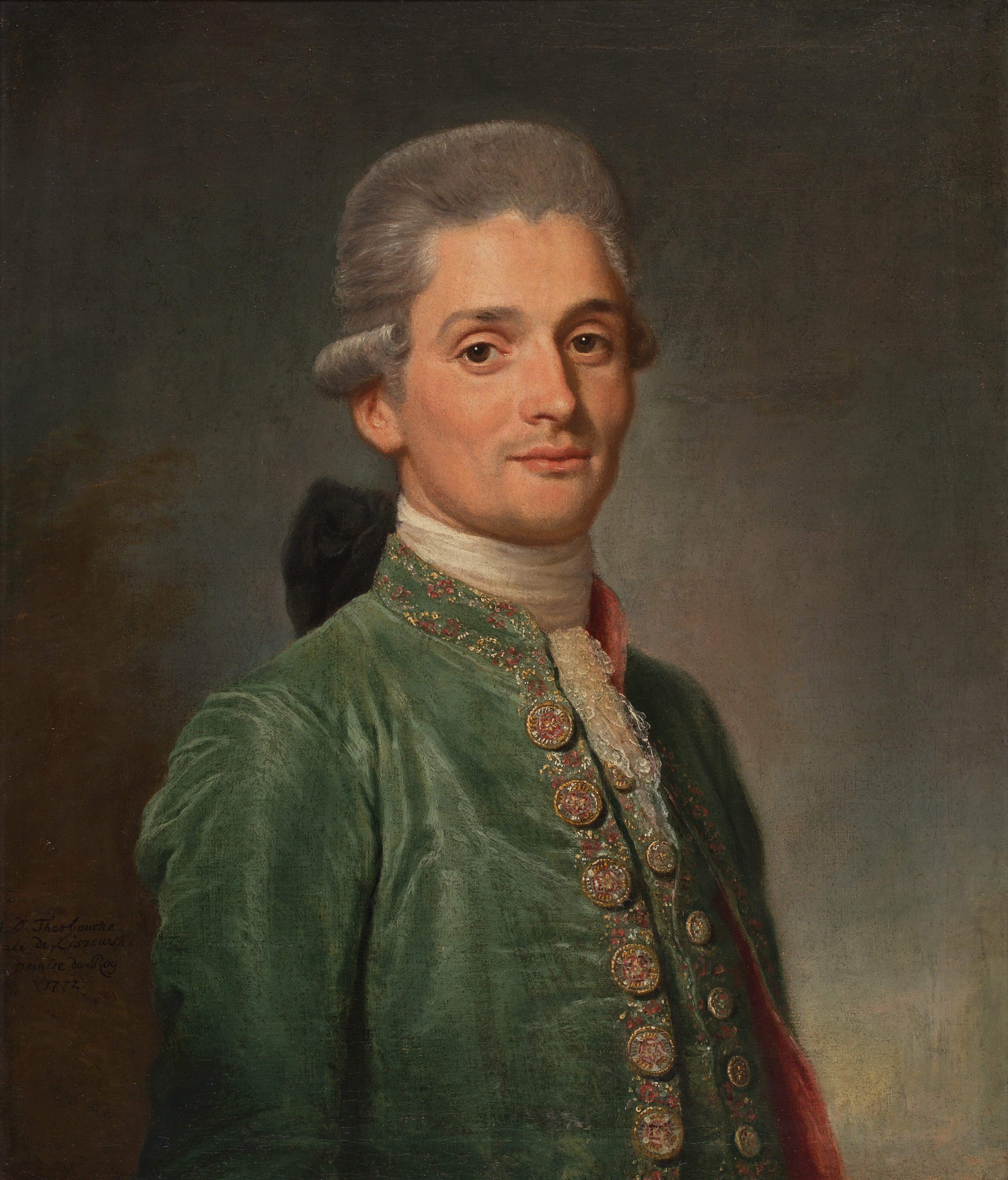 Anna Dorothea Therbusch, Porträt Johann Georg Witthauer