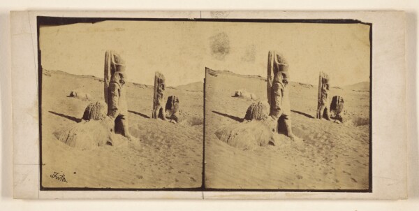Francis Frith, [Bare ruins in desert, Egypt]