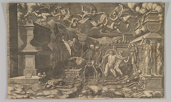 Giorgio Ghisi, The Vision of Ezekiel