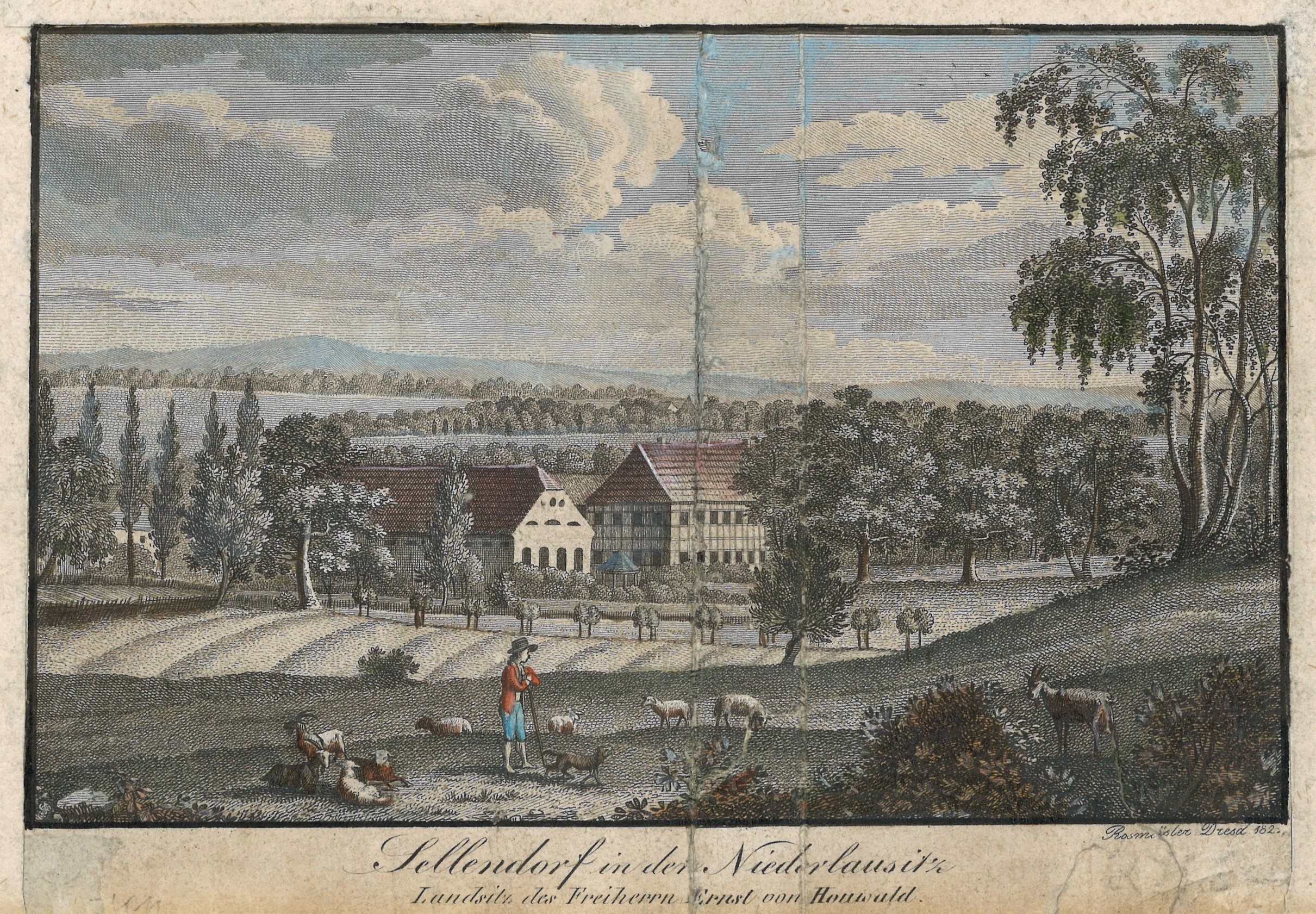 Friedrich Roßmäßler, Sellendorf (Niederlausitz): Herrenhaus