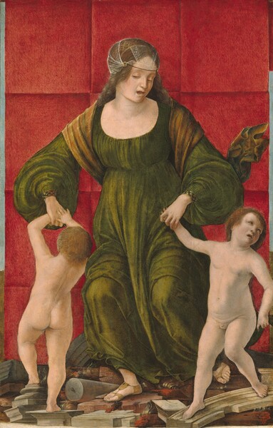 Ercole de' Roberti, The Wife of Hasdrubal and Her Children