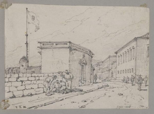 George Chinnery, Governor's House, and Pedro Fort, Macao
