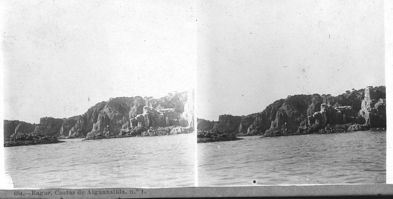 Desconegut, 664 - Bagur. Costa de Aiguaxalida, nº1