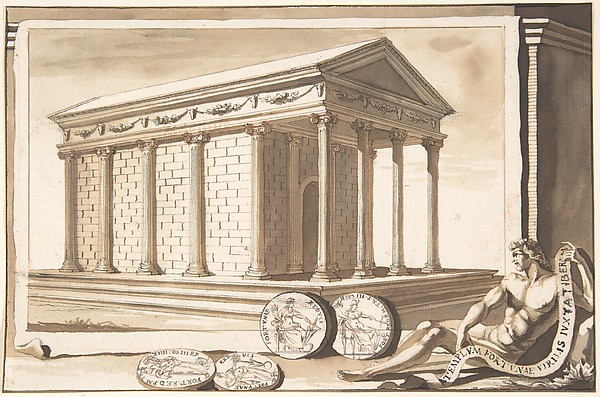 Jan Goeree, A Reconstruction of the Temple of Fortuna