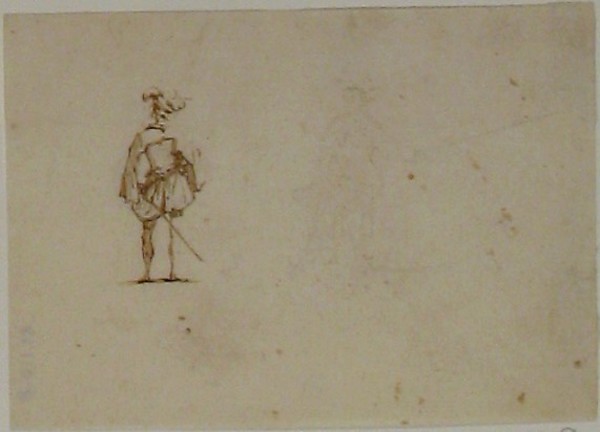 Jacques Callot, Gentleman seen from the back