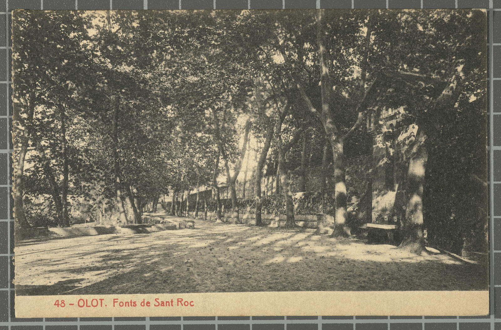 Desconegut, 48 - Olot. Sources of St. Rock