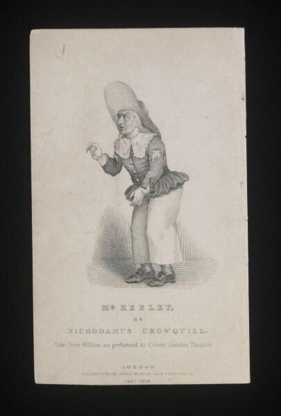 Unknown, Mr Keeley as Nichodamus Crowquill