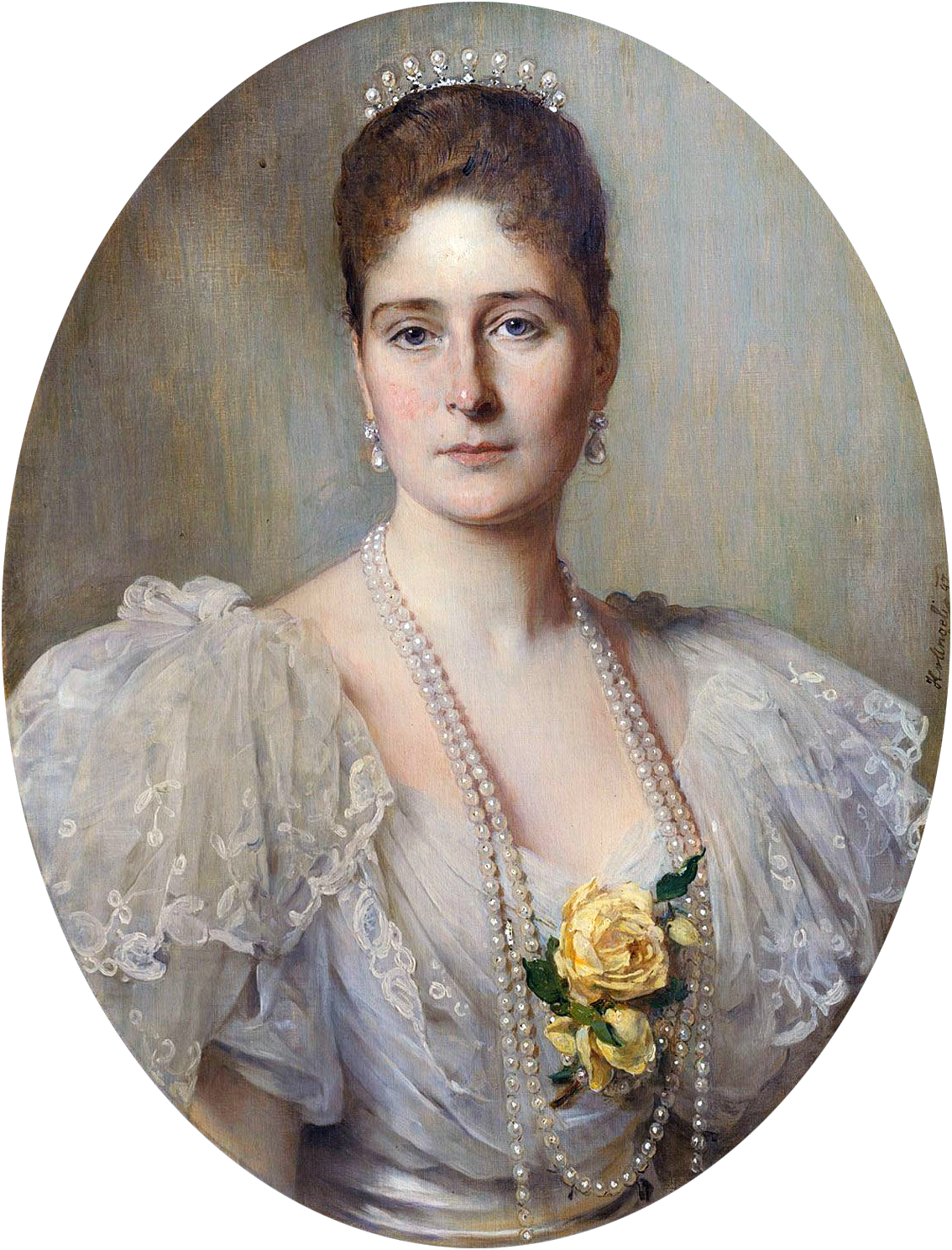 Heinrich von Angeli, Alexandra Feodorovna, Tsarina of Russia (1872-1918)