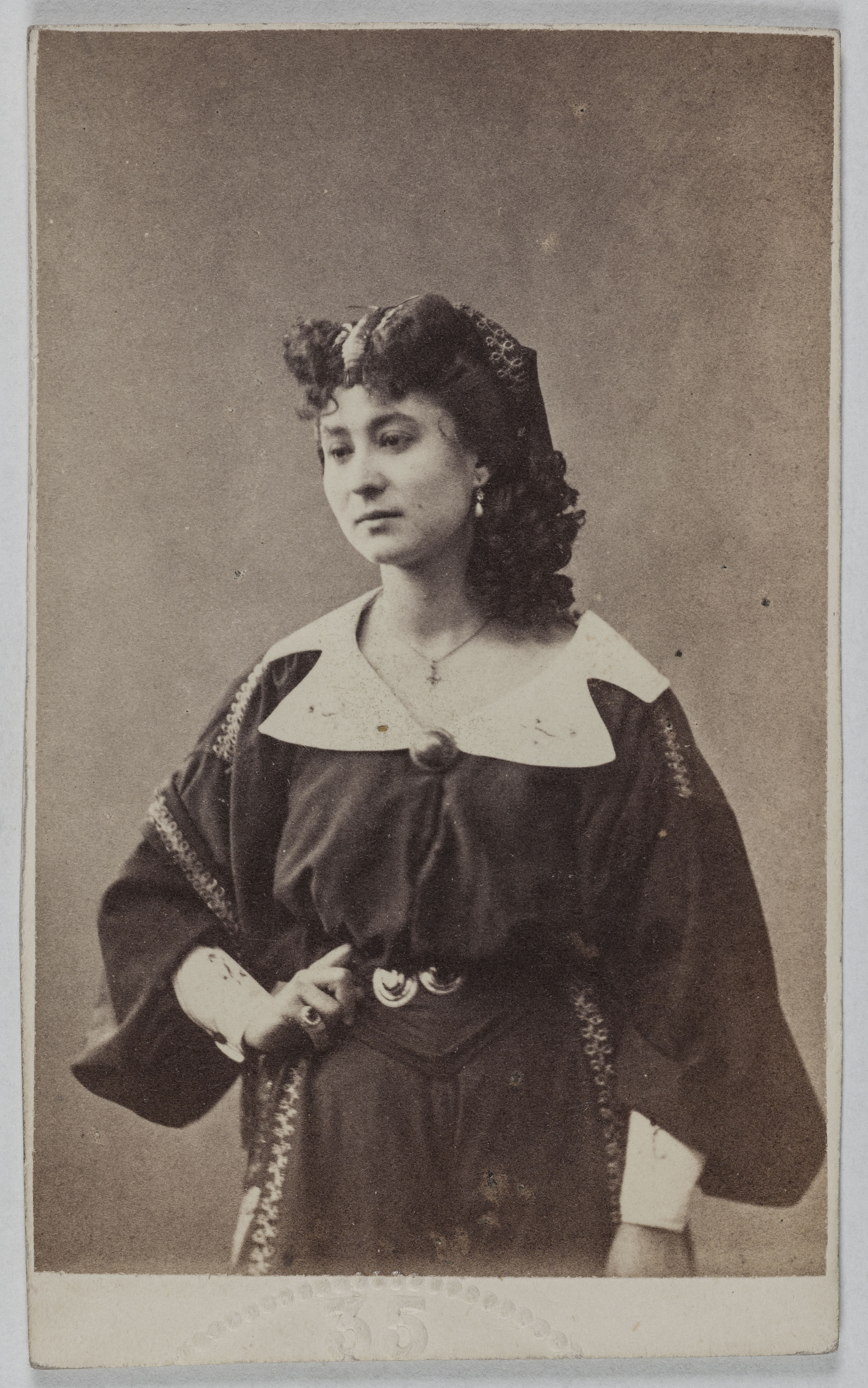 Anonyme, Portrait de Finette, (Joséphine Durwend, dite), (danseuse)