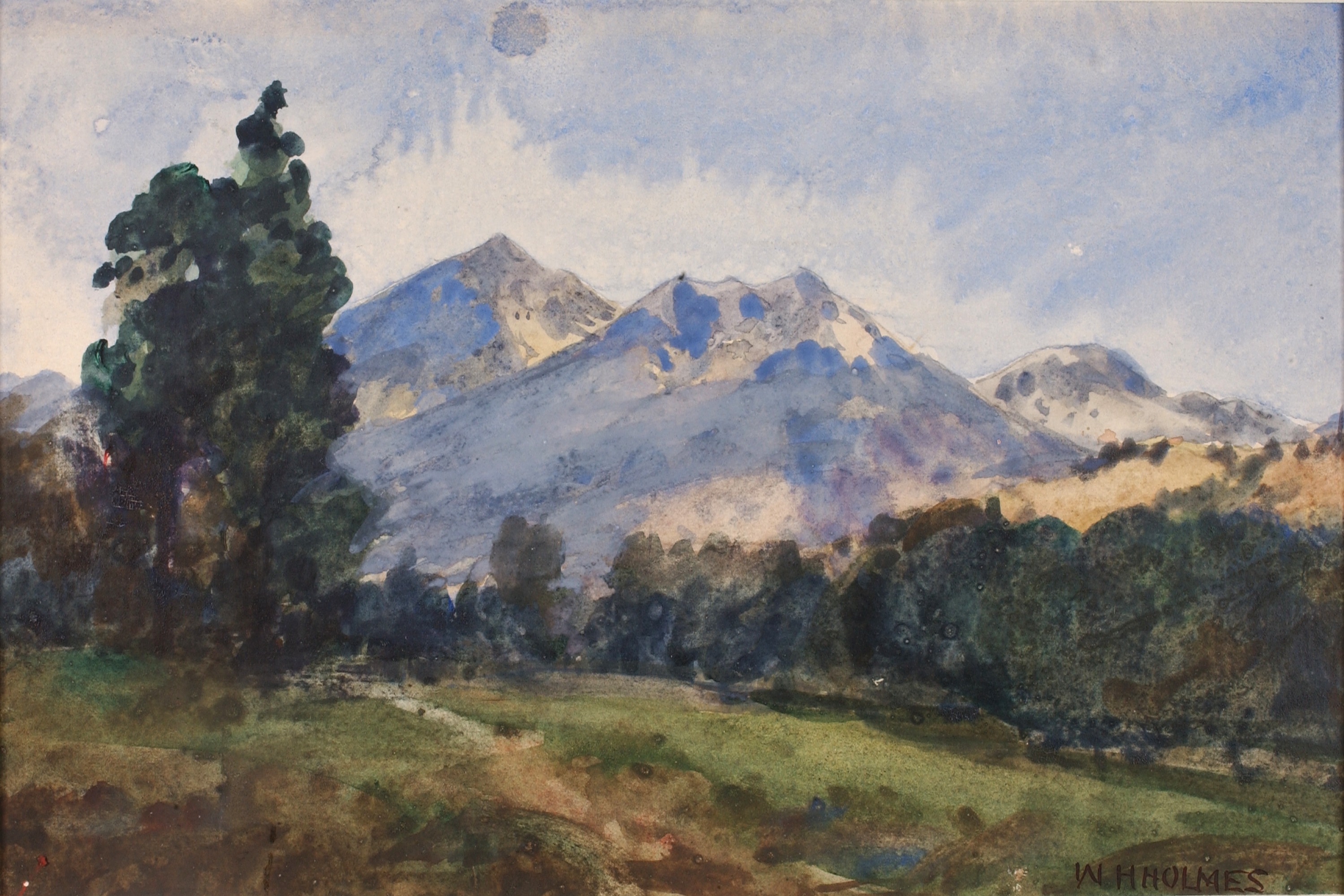 William Henry Holmes, Wyoming Foot Hills