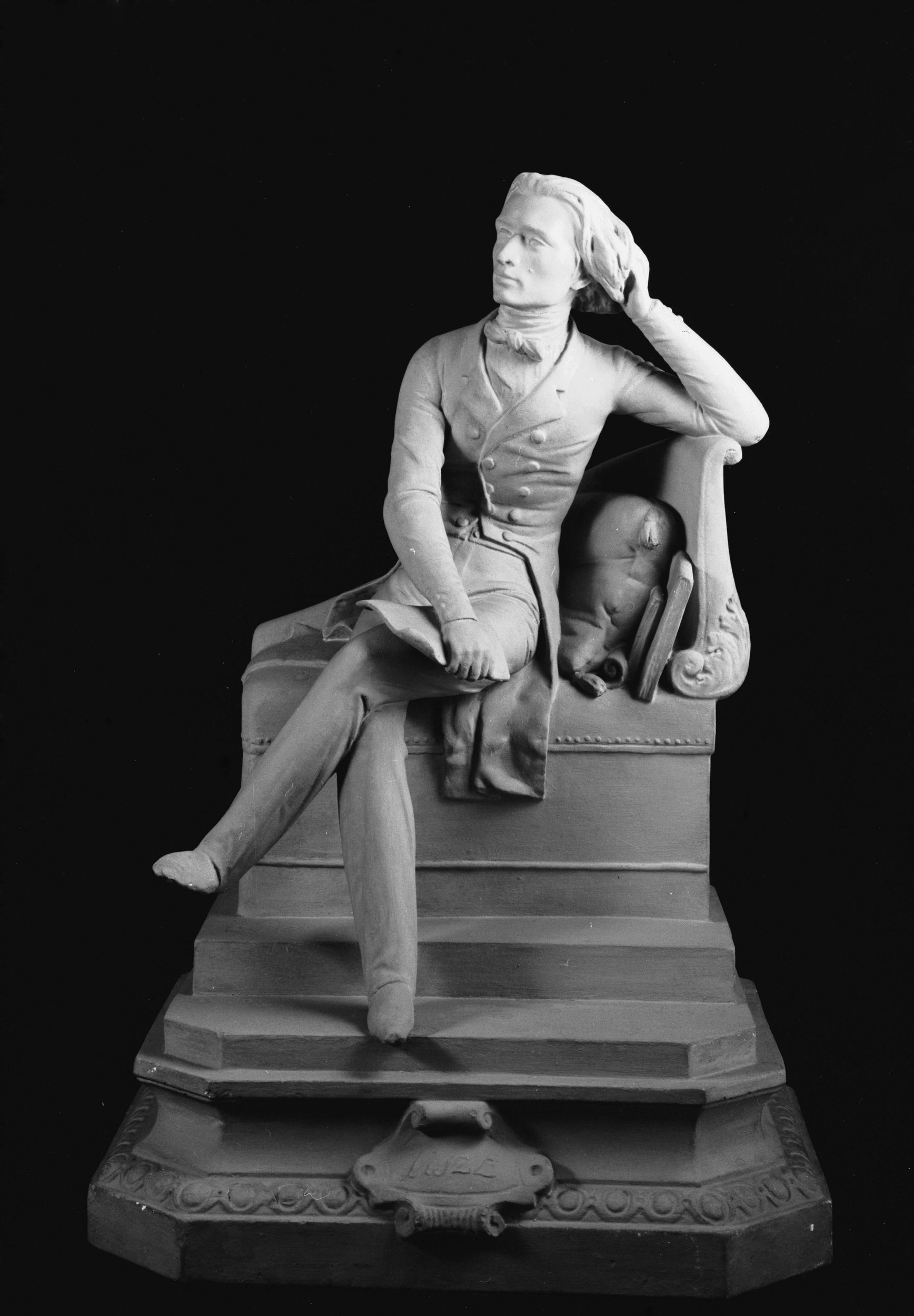 Jean Pierre Dantan, Portrait sérieux de Franz Listz (1811-1886), pianiste et compositeur
