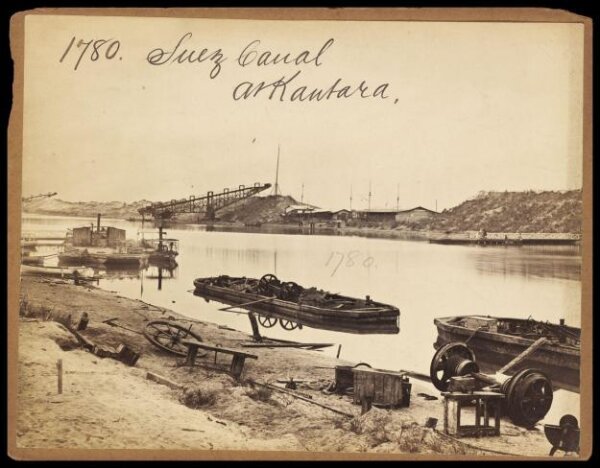 Francis Frith, Suez Canal at Kantara