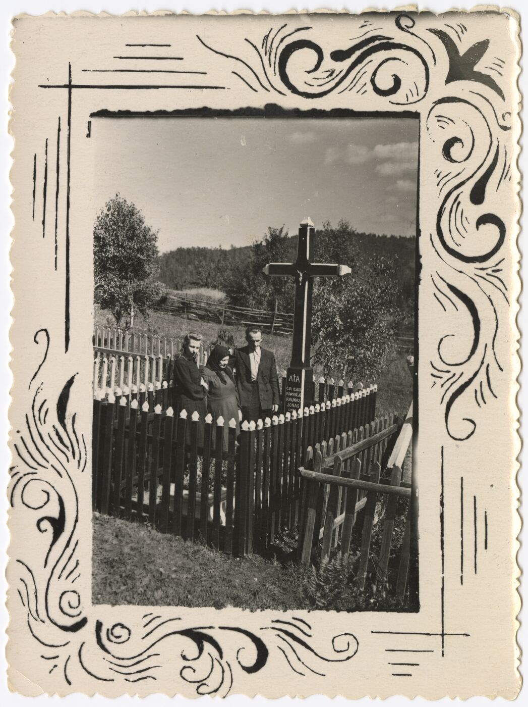 Nežinomas autorius, Tremtinio Jono Kauno kapas