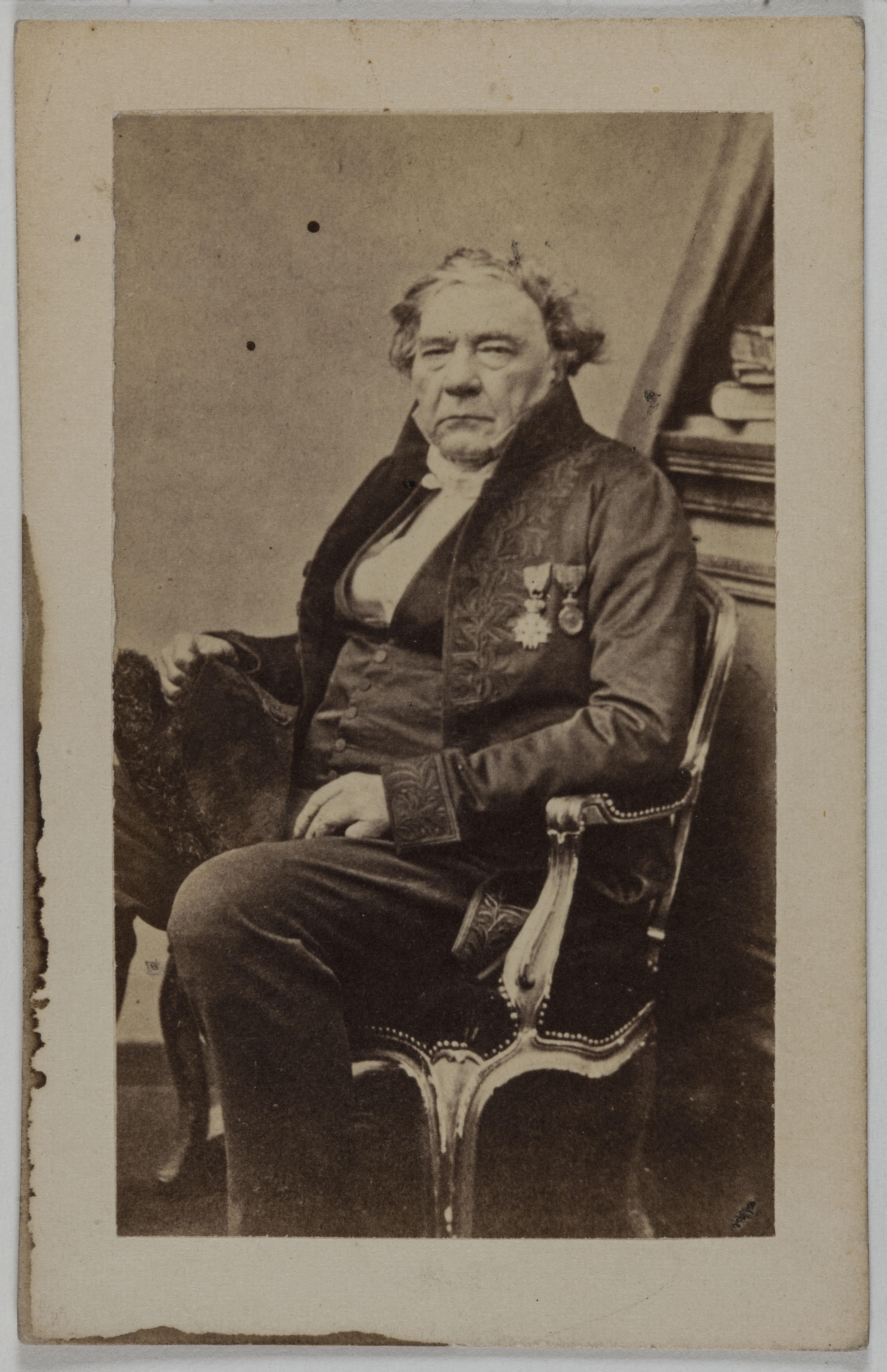 Anonyme, Portrait de Jacques Babinet (1794-1872), (physicien, membre de l'Institut)
