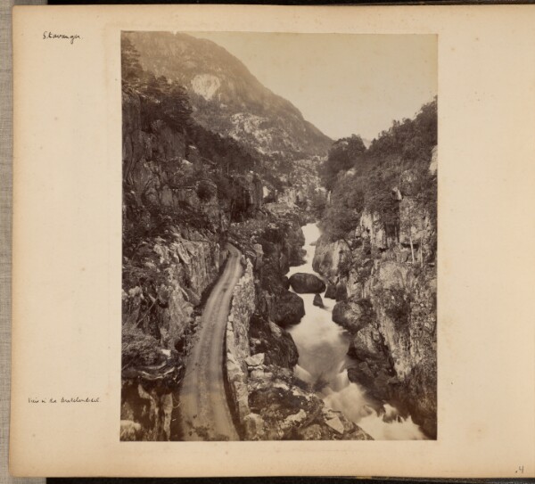 Unknown, View in the Bratslandsdal