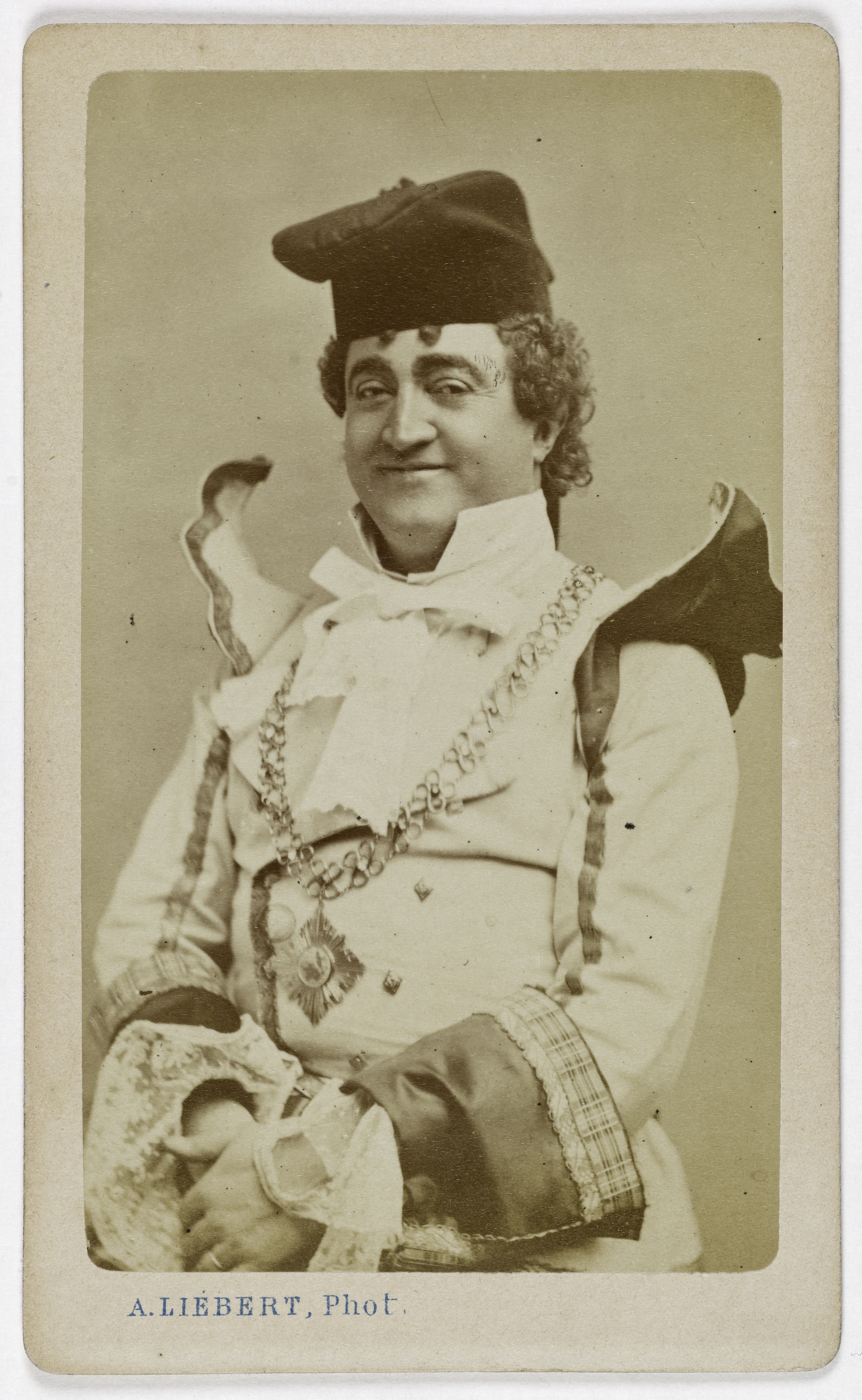 Alphonse Liébert, Portrait de José Dupuis (1833-1900), (acteur)