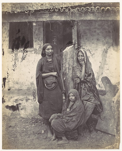 Francis Frith, [Three East Indian Women]