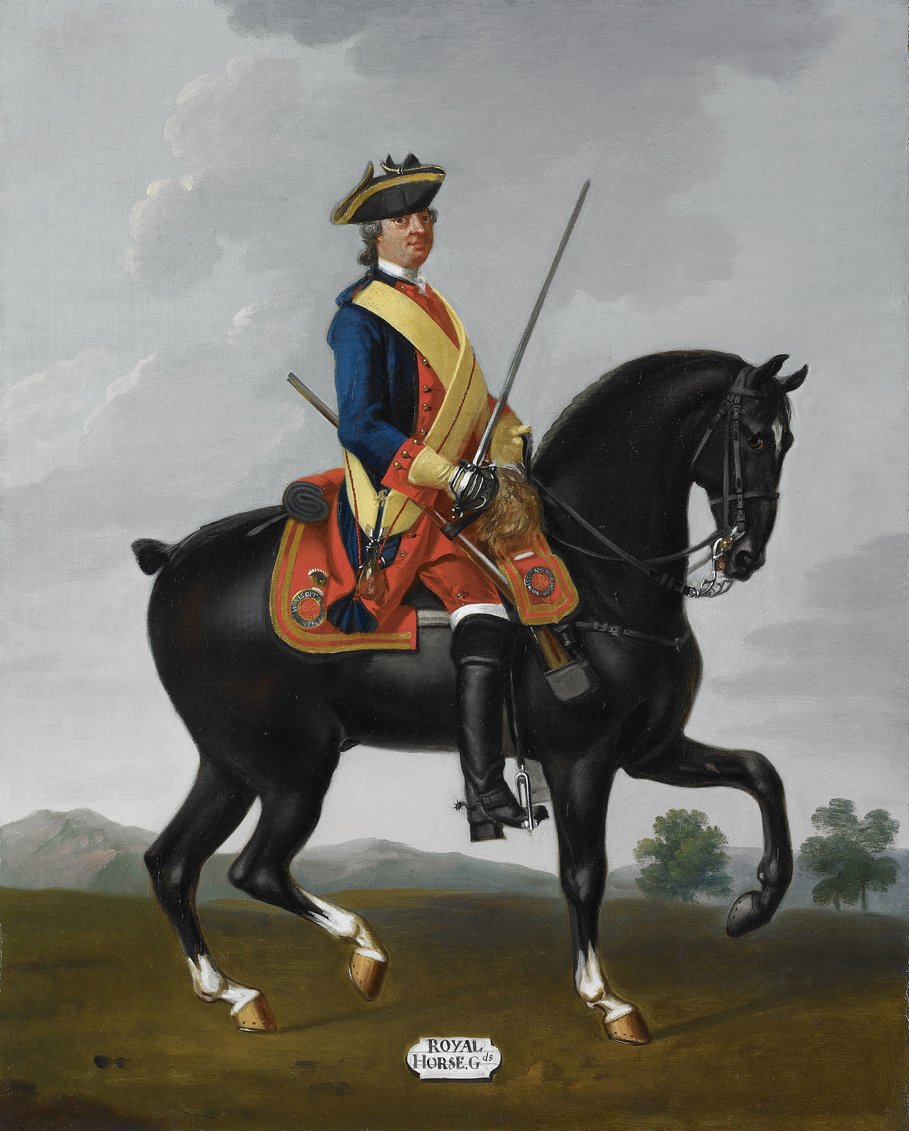 David Morier, Private, Royal Horse Guards (The Blues), 1751