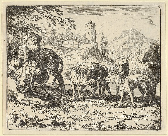 Allart van Everdingen, Renard is Sentenced to Death from Hendrick van Alcmar's Renard The Fox