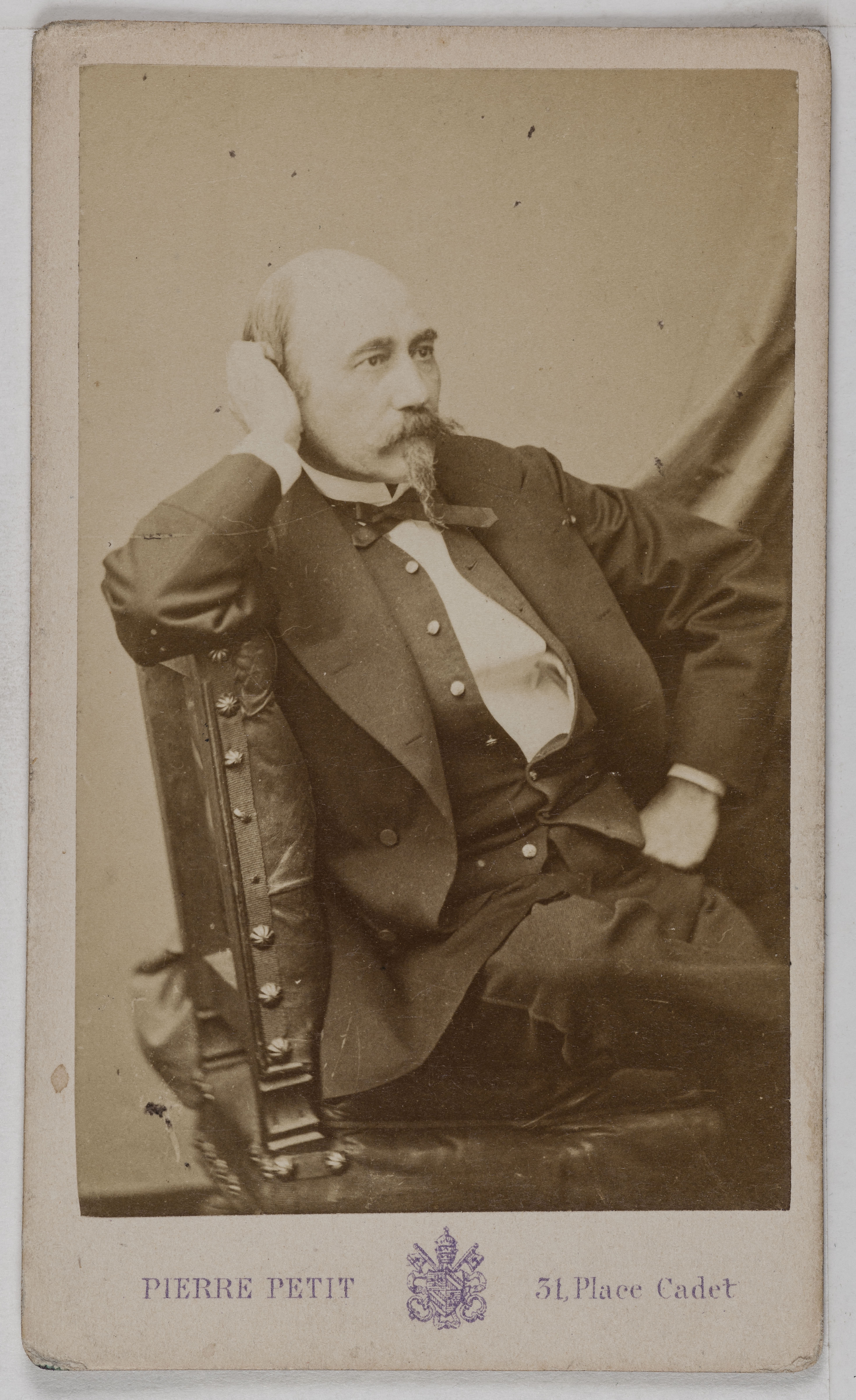 Pierre Petit, Portrait de Maillard Louis-Aimé, (1817-1871), (compositeur)