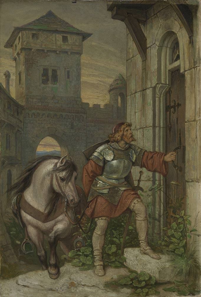 Moritz von Schwind, Heimkehrender Ritter