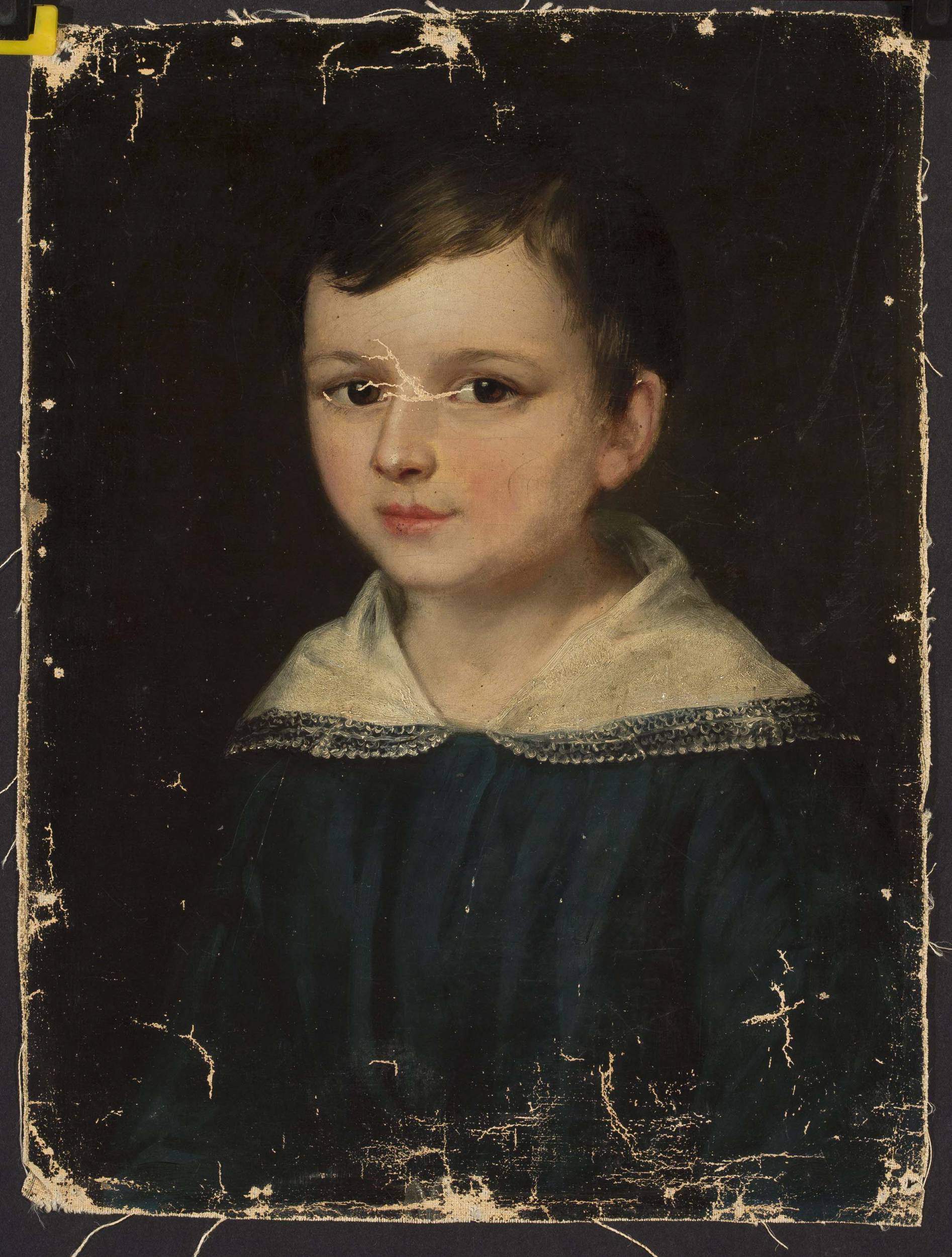 Ambroży Mieroszewski, Portrait of Oktawian Szukiewicz as a child