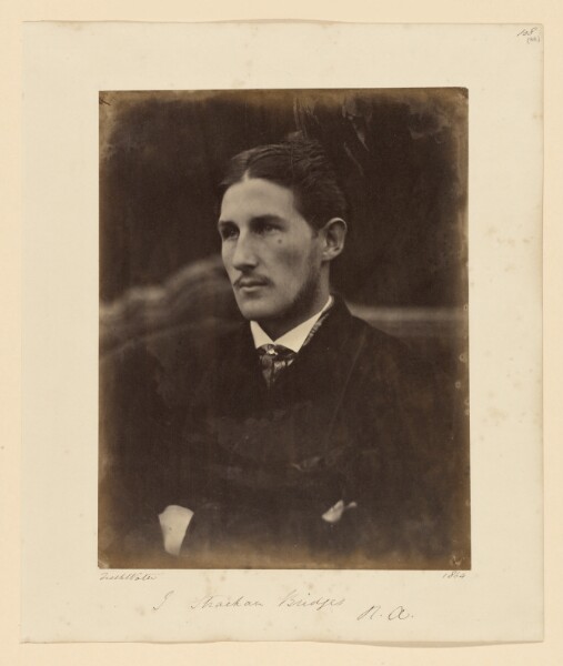 Julia Margaret Cameron, J. Strachan Bridges, R.A.