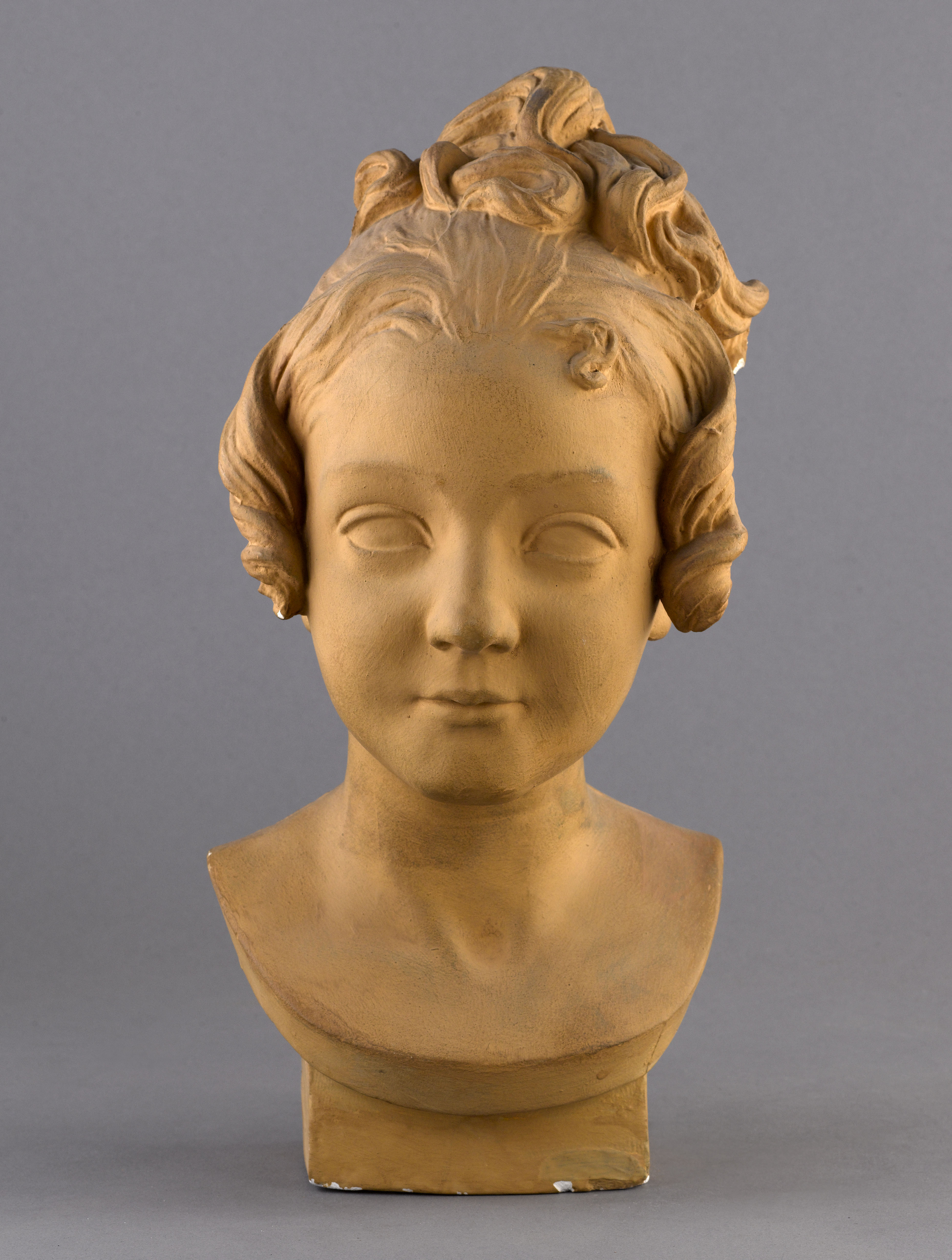 Jean Pierre Dantan, Portrait sérieux de Mademoiselle Léon Pillet