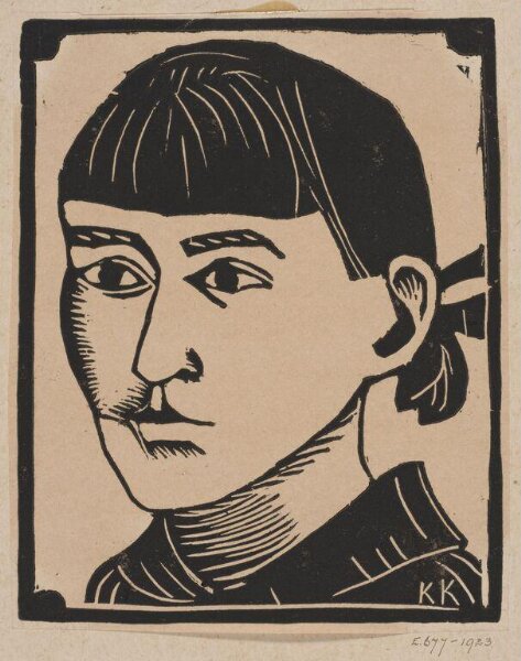 Unknown, Study of a young girl