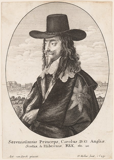 Wenceslaus Hollar, Charles I