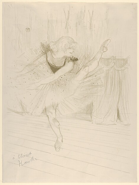 Henri de Toulouse-Lautrec, Miss Ida Heath, English Dancer