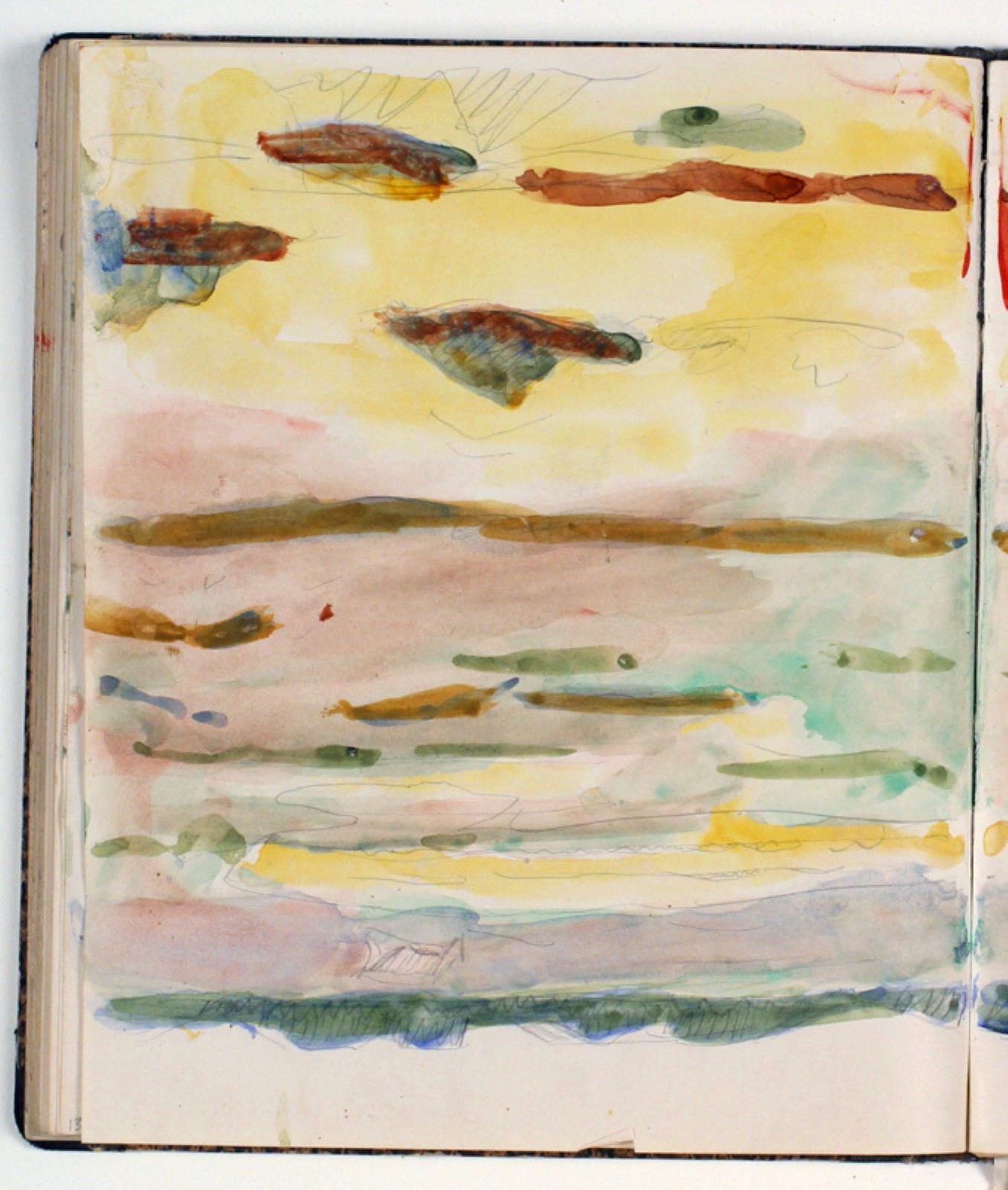 Niels Larsen Stevns, Landskabsstudie