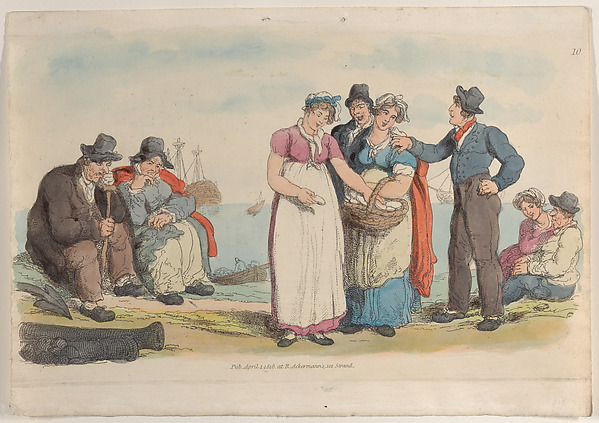 Thomas Rowlandson, Plate 10, from "World in Miniature"