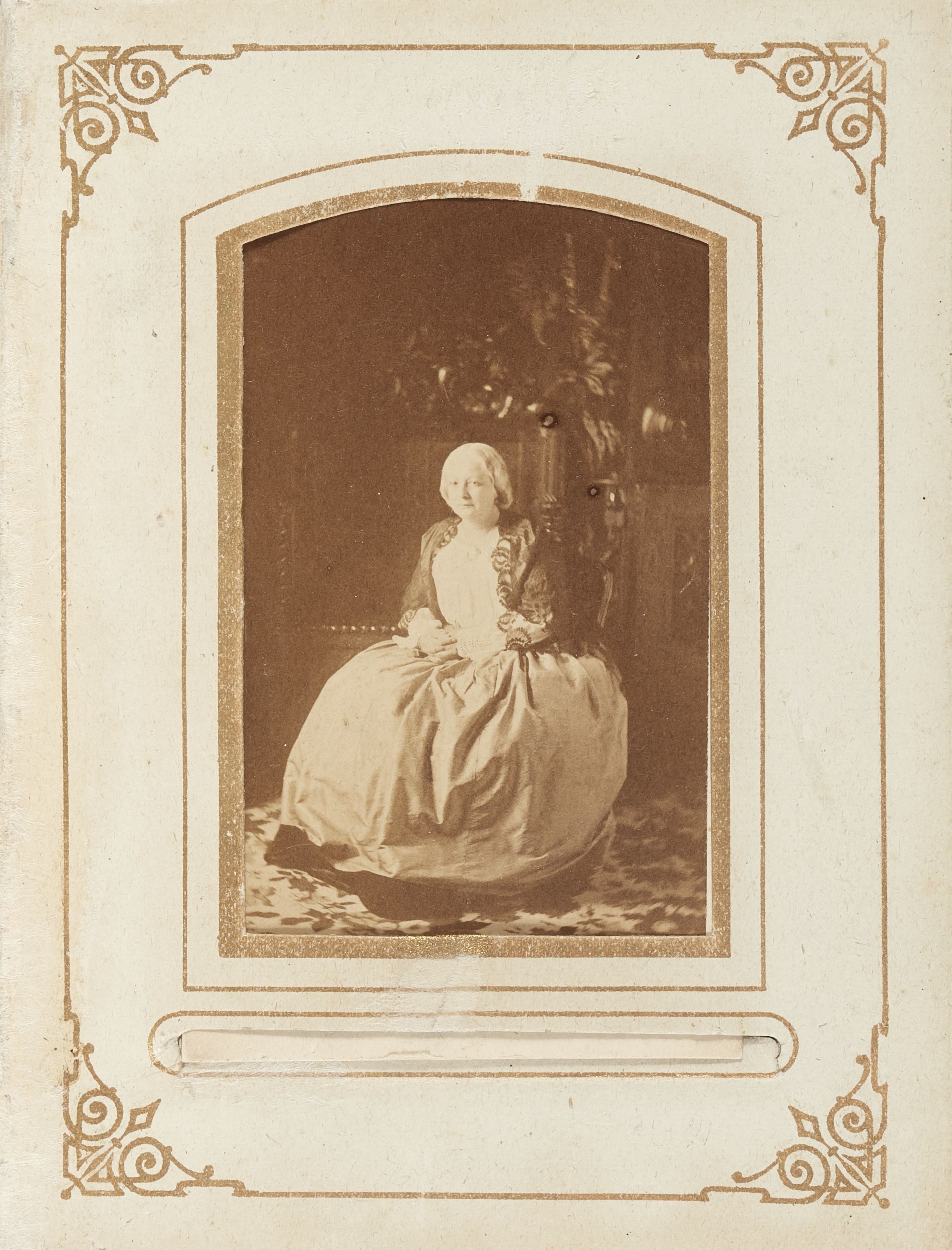 Edmond Bacot, Portrait de Juliette Drouet à Guernesey