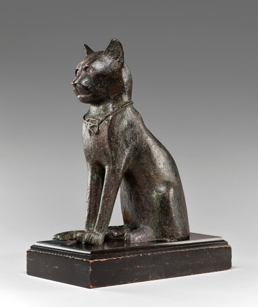 Unknown, Statuette of Bast in the Form of a Cat