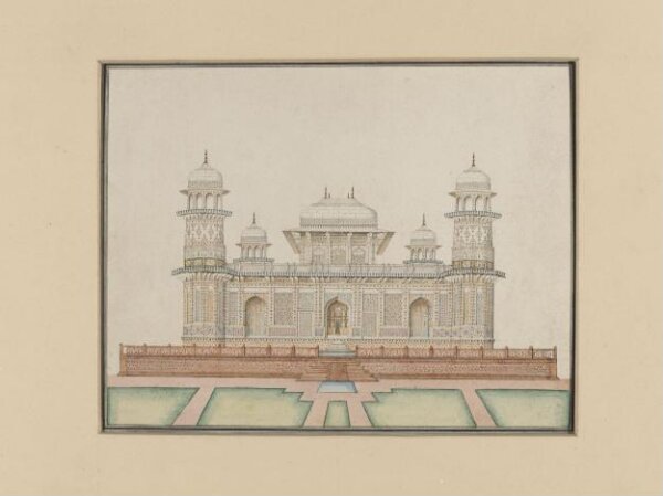 Unknown, Sixty drawings of Mughal monuments and architectural details.