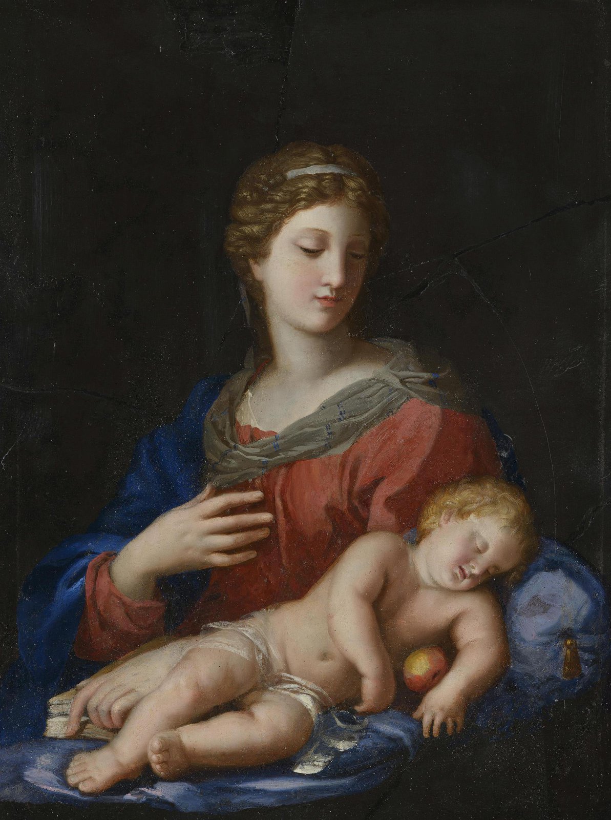 Jacques Stella, The Madonna and Child