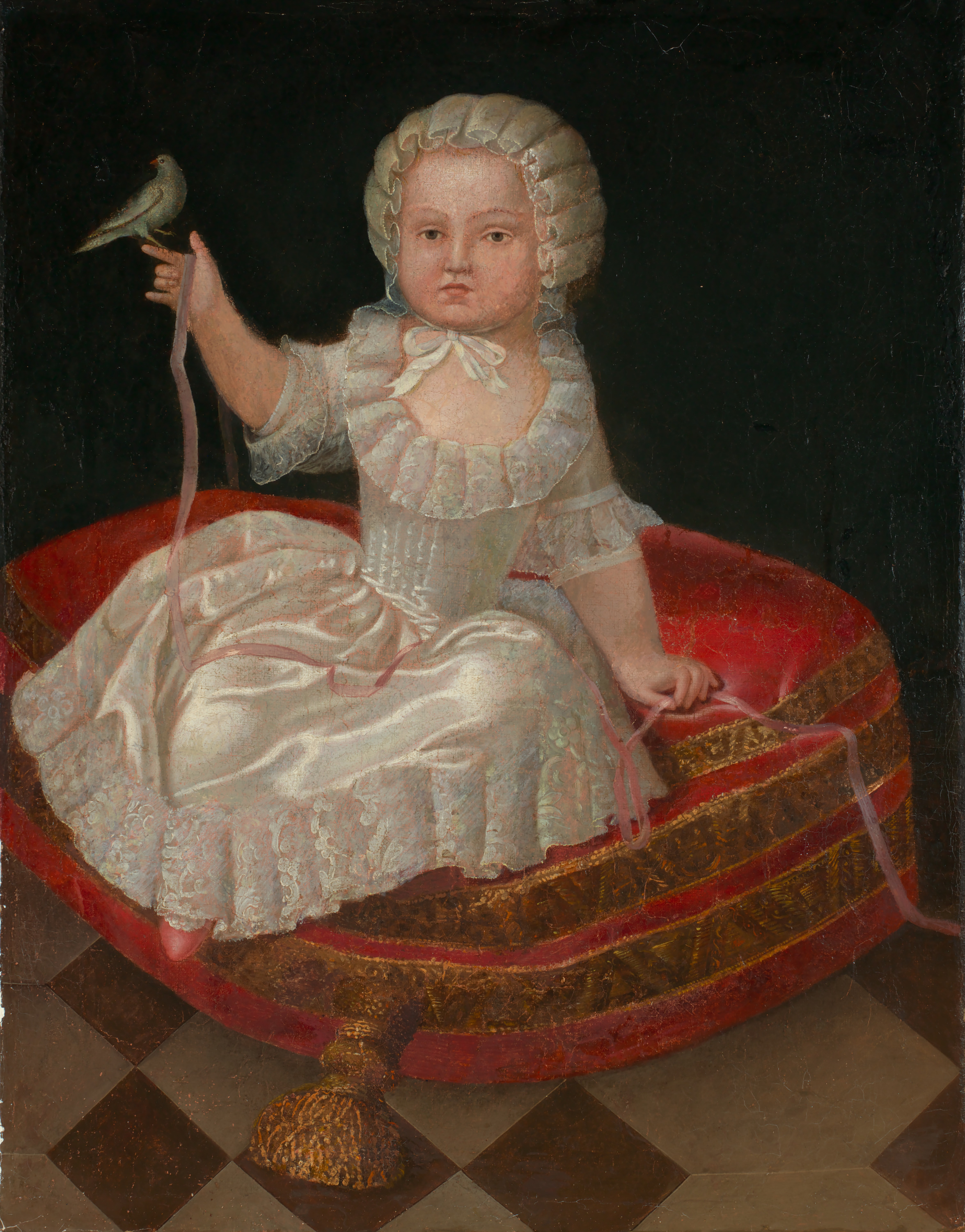 Unidentified, Girl on a Hassock
