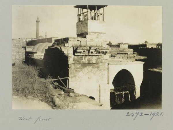 K.A.C. Creswell, The West Side of the Mosque of al-Sha'biyya, Aleppo