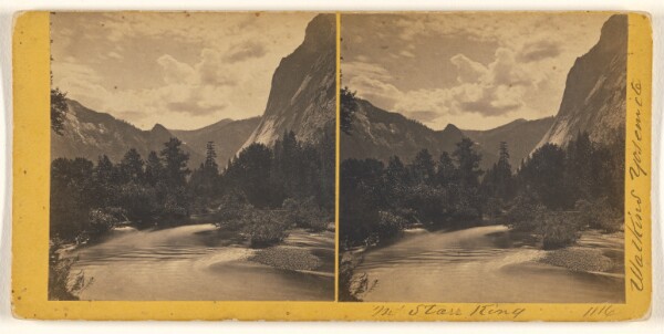 Carleton Watkins, [Mt. Starr King]