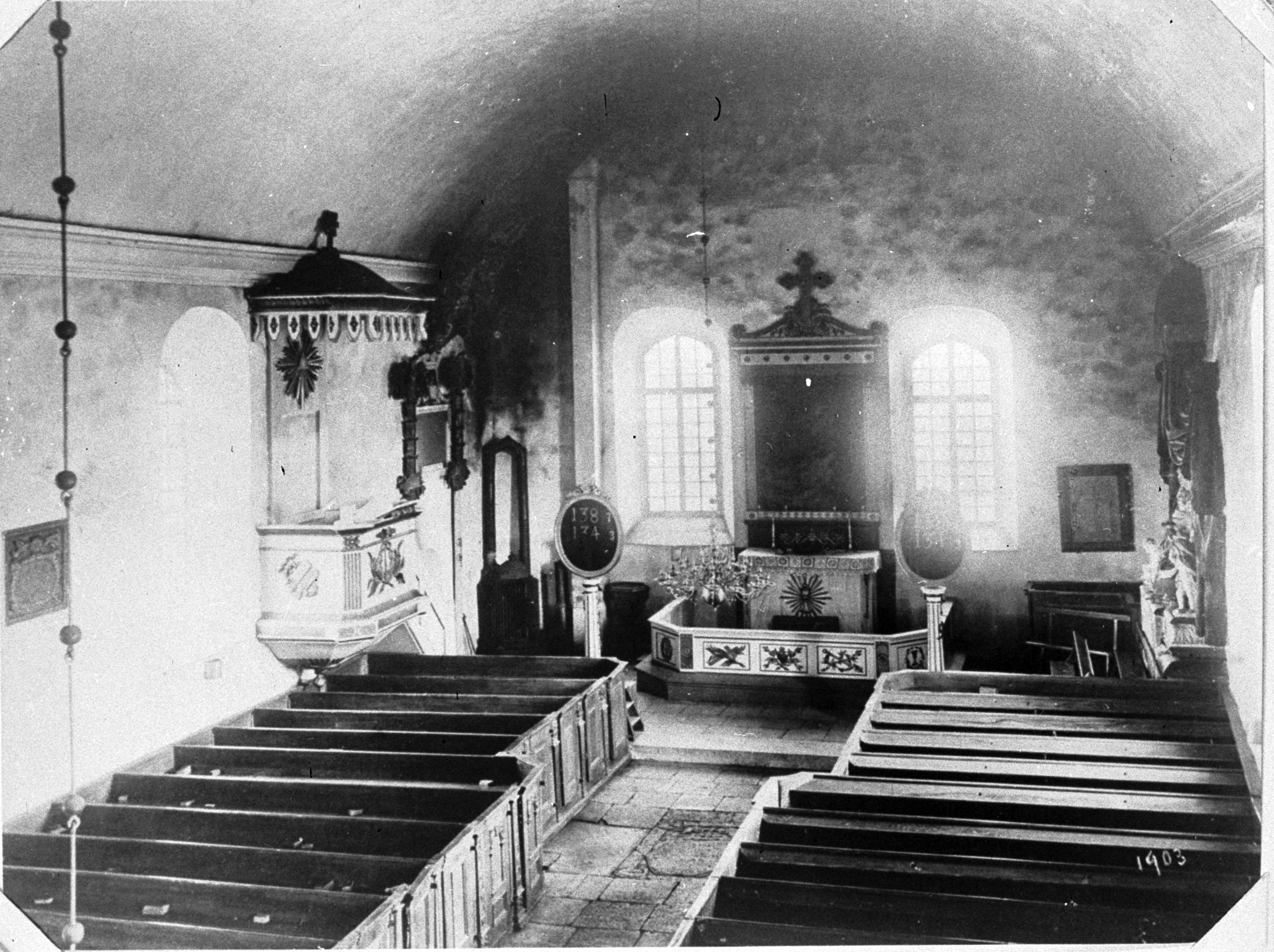 Nils Lagergren, Näshulta kyrka